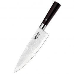 Кухонный нож поварской Boker Damast Black Kochmesser Gross 130421DAM