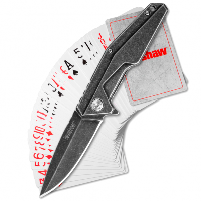 Складной полуавтоматический нож и игральные карты Kershaw Starter Series K1318KITX Лимитированный выпуск!