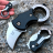 Складной нож-брелок Fox Mini-KA Karambit Black 535 - Складной нож-брелок Fox Mini-KA Karambit Black 535