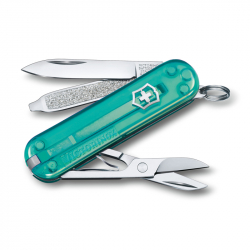 Многофункциональный складной нож-брелок Victorinox Classic SD Colors Tropical Surf 0.6223.T24G