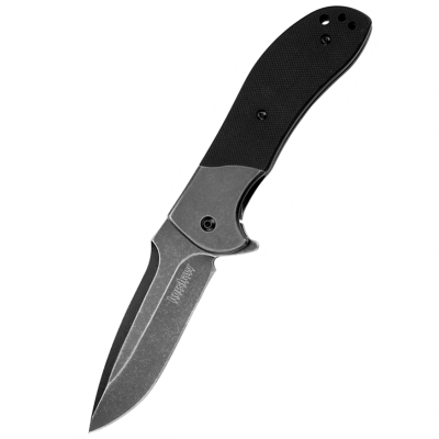 Складной полуавтоматический нож Kershaw Scrambler BlackWash K3890BW 