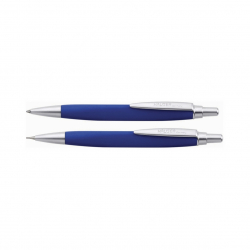 Набор Шариковая ручка + Механический карандаш HAUSER H2004SET-blue