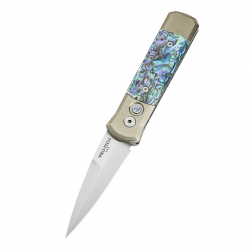 Складной автоматический нож Pro-Tech Custom Godson Abalon
