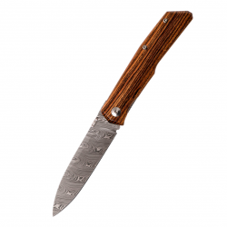 Складной нож Fox Terzuola Bocote Wood Damascus 525DB
