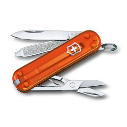 Многофункциональный складной нож-брелок Victorinox Classic SD Colors Fire Opal 0.6223.T82G