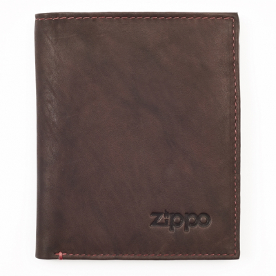 Вертикальное кожаное портмоне ZIPPO 2005122 